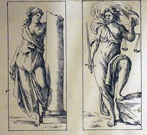 Tarotkarten aus dem 17. Jahrhundert von Giuseppe Maria Mitelli von Giuseppe Maria Mitelli