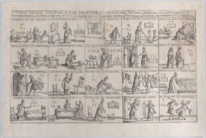 Gioco Delle Donne, E Sue Facende von Giuseppe Maria Mitelli