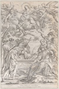 Tafel 3: die Himmelfahrt der Jungfrau, 1678 von Giuseppe Maria Mitelli