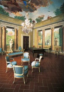 Fresken in der Villa del Poggio Imperiale, Florenz von Giuseppe Maria Terreni