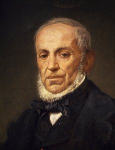 Porträt des Komponisten Giuseppe Saverio Raffaele Mercadante von Giuseppe Palizzi