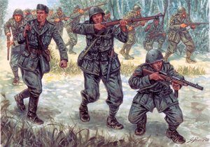 Zweiter Weltkrieg, Italienisch-Griechischer Krieg: Italienische Soldaten von Giuseppe Rava