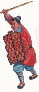 Schwertkämpfer der Zhao-Armee von Giuseppe Rava