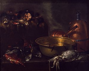 Stillleben mit Fisch