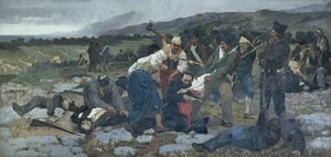 Der Tod von Carlo Pisacane von Giuseppe Sciuti
