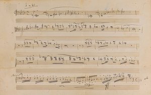 Handschrift: Oper Otello