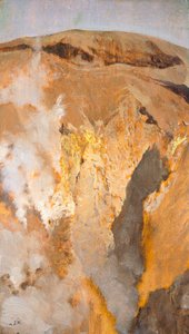 Fumarole des Vesuvs, circa 1871 von Giuseppe or Joseph de Nittis