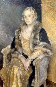 Porträt von Mrs. Shirley Woolmer, ca. 1933-34