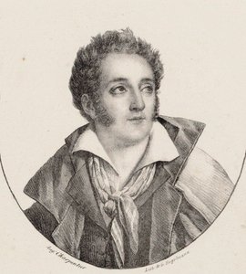 Porträt des Komponisten François Charles Mansui 1785-1847