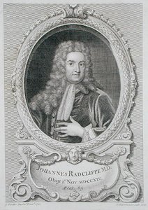 Porträt von John Radcliffe (1650-1714) aus 