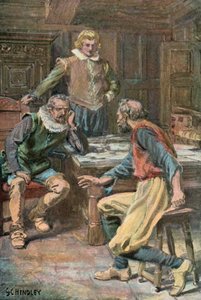 Illustration für Westward Ho! von Charles Kingsley