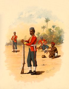 11. Bengalische Infanterie, 1890 von Godfrey Douglas Giles