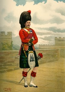 Die 42. - Die Black Watch Royal Highlanders, 1890 von Godfrey Douglas Giles