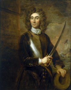 Porträt von Vizeadmiral John Benbow (1653-1702) von Godfrey Kneller