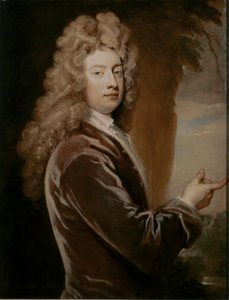 William Congreve, Porträt 1709 von Godfrey Kneller