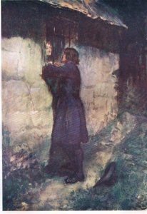 "So verrückt wie ein Märzhase", sagte ich, aus Lorna Doone, veröffentlicht von W & R Chambers Ltd von Gordon Frederick Browne