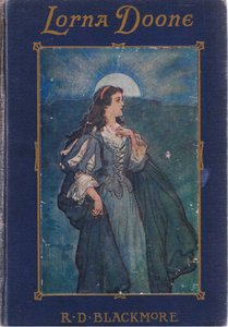 Titelseitengestaltung, aus Lorna Doone, veröffentlicht von W & R Chambers Ltd von Gordon Frederick Browne