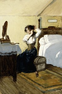 Sie wollte ihr Haar herunterlassen von Gordon Frederick Browne