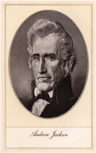 Andrew Jackson, siebter Präsident der Vereinigten Staaten, frühes 20. Jahrhundert von Gordon Ross