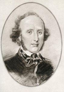 Jakob Ludwig Felix Mendelssohn Bartholdy, aus Living Biographies of Great Composers von Gordon Ross