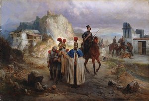 Die gefangenen Franzosen im Jahr 1814, 1885