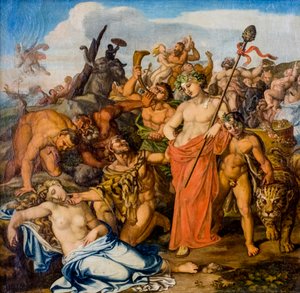 Bacchus und Ariadne von Gottlieb Schick