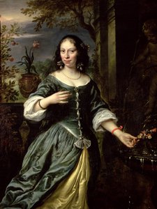 Porträt von Margaretha Tulp als Braut von Govaert Flinck