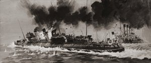 Unidentifiziertes Marinegefecht im Ersten Weltkrieg