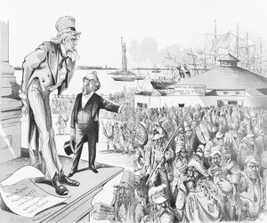 Wo die Schuld liegt, 1891 (Chromolithographie)