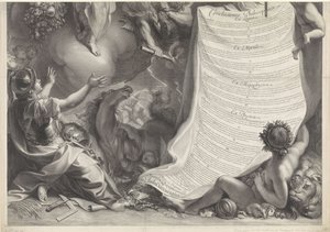 Allegorie auf die Macht von Ludwig XIV.