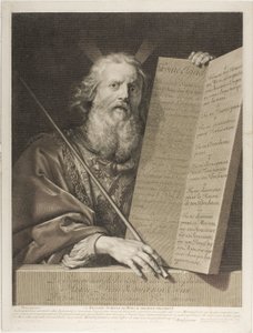 Moses von Gérard Edelinck