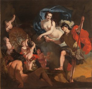 Venus überreicht Aeneas Waffen, 1668 von Gerard de Lairesse
