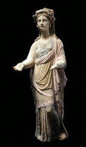 Canosanische Figur, 4.-3. Jahrhundert v. Chr. von Greek Greek