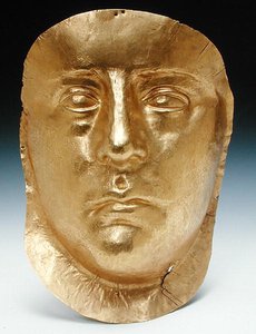 Maske von Rhescuporis III (210-228 n. Chr.), König von Bosporus von Greek Greek