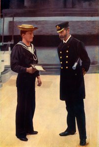 Kommandant und Matrose, R.N., 1901