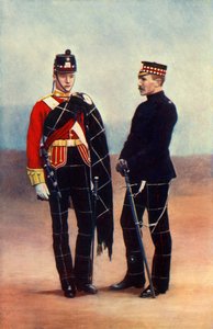 Offiziere der Highland Light Infantry, 1901 von Gregory and Co