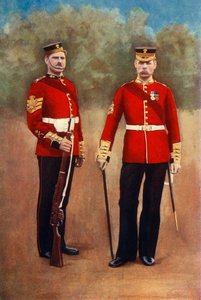 Die Grenadier Guards Farbsergeant & Sergeant-Major