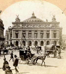 Grand Opera House, Paris, spätes 19. Jahrhundert von Griffith and Griffith