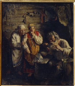 Die Heilerin von Grigori Grigoryevich Myasoedov