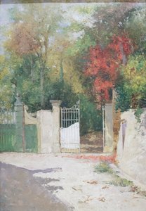 Tore der Villa Pucci in Florenz