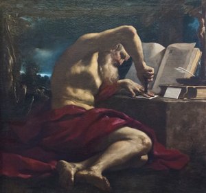 Heiliger Lukas, Guercino und Werkstatt von Guercino (1591 1666)