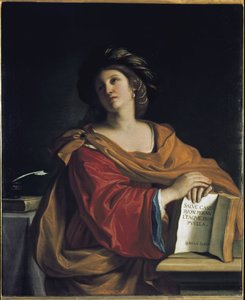 Die Samische Sibylle (von Samos) von Guercino