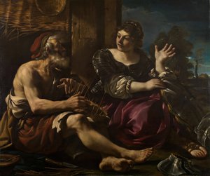 Erminia und der Hirte von Guercino