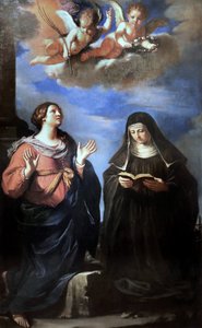 Guercino - Heilige Gertrud und Lucrezia, 1645