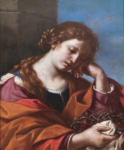 Maria Magdalena mit der Dornenkrone, 1632 von Guercino