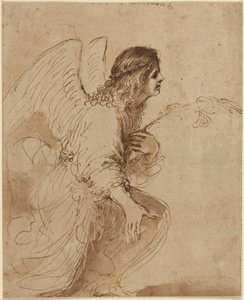 Der Engel der Verkündigung von Guercino