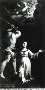 Martyrium der Heiligen Cäcilia, ca. 1603