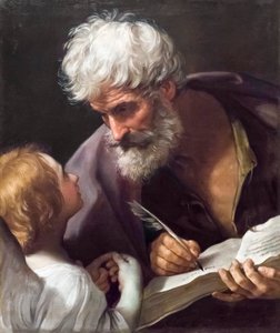 Heiliger Matthäus der Evangelist von Guido Reni