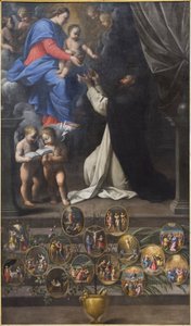 Die Königin des Rosenkranzes von Guido Reni