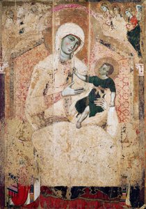 Thronende Madonna von Guido da Siena